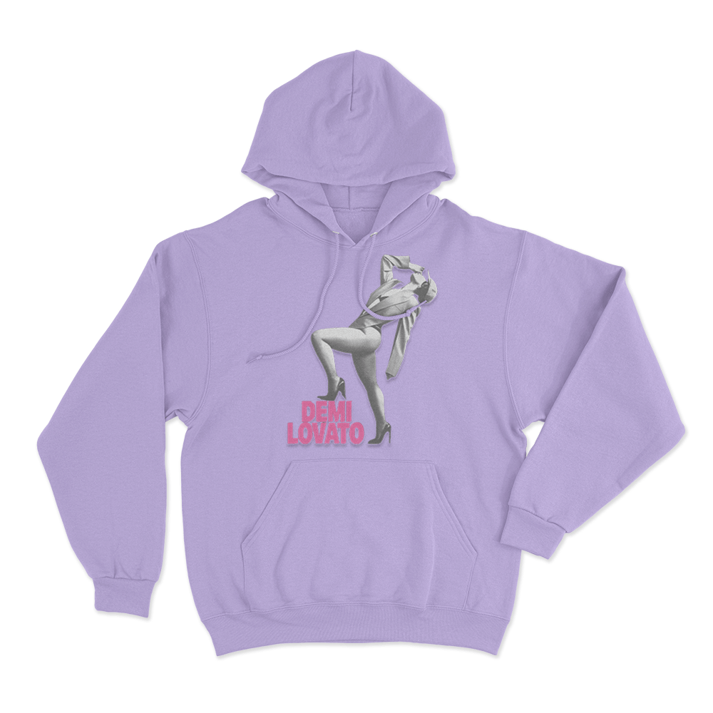 Demi Dynamic Unisex Hoodie Purple Demi Dynamic Unisex Hoodie Purple