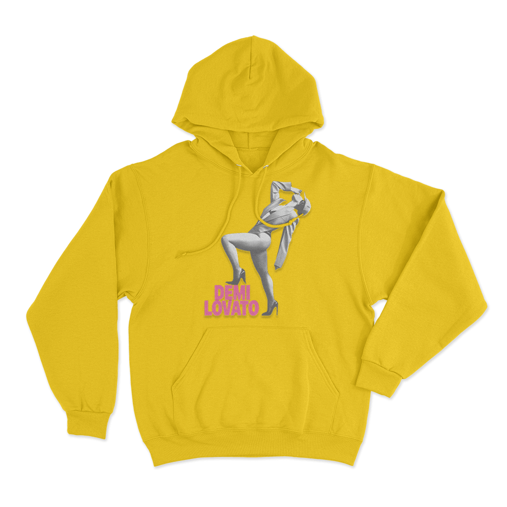 Demi Dynamic Unisex Hoodie Yellow Demi Dynamic Unisex Hoodie Yellow
