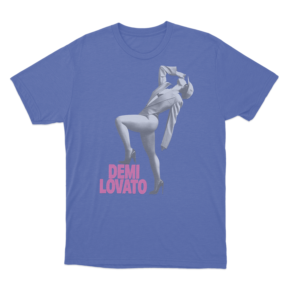 Demi Dynamic Unisex T Shirt Blue Demi Dynamic Unisex T Shirt Blue