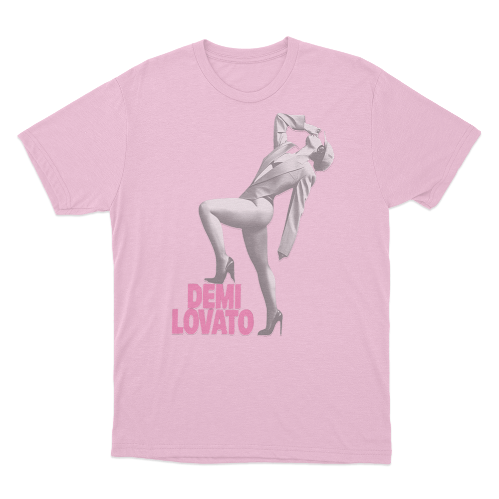 Demi Dynamic Unisex T Shirt Pink Demi Dynamic Unisex T Shirt Pink
