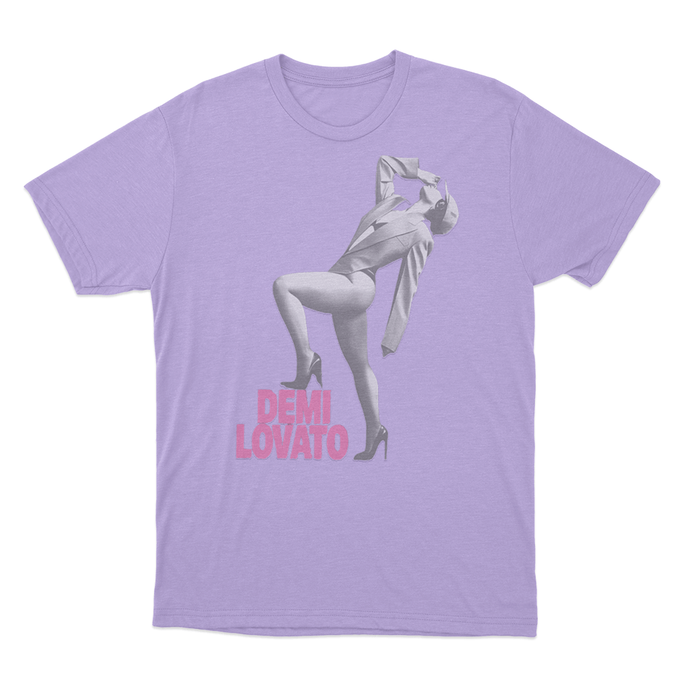 Demi Dynamic Unisex T Shirt Purple Demi Dynamic Unisex T Shirt Purple