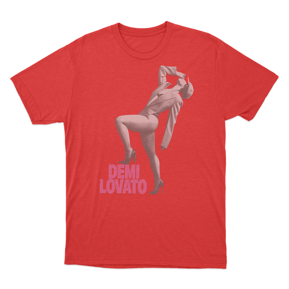 Demi Dynamic Unisex T Shirt Red Demi Dynamic Unisex T Shirt Red