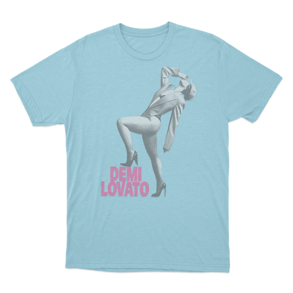 Demi Dynamic Unisex T Shirt Sky Blue Demi Dynamic Unisex T Shirt Sky Blue
