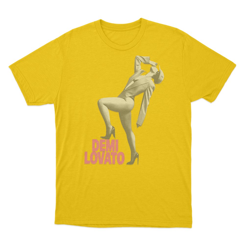 Demi Dynamic Unisex T Shirt Yellow Demi Dynamic Unisex T Shirt Yellow